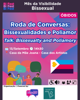 Roda de Conversas: Bissexualidades e Poliamor